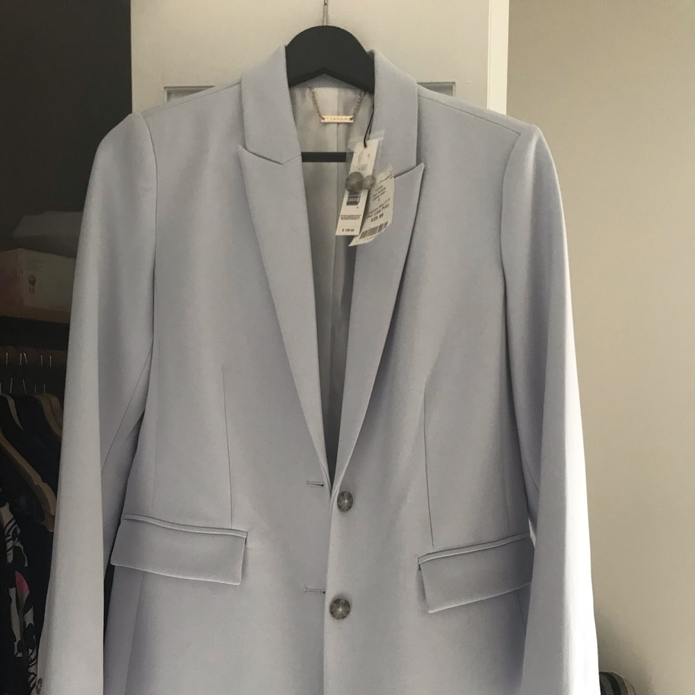 Ladies baby blue jacket